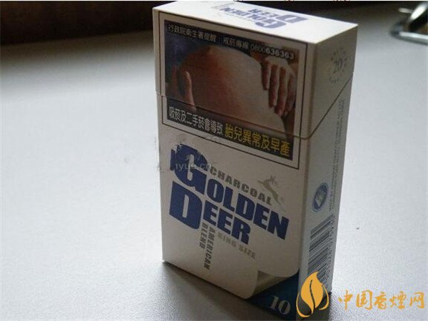 白盒台湾金鹿香烟多少钱一包 新版白盒台湾金鹿香烟价格10元/包