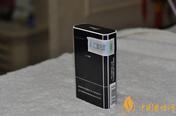 黑大卫杜夫香烟价格表图 大卫杜夫(炫黑)香烟多少钱一包(40元)