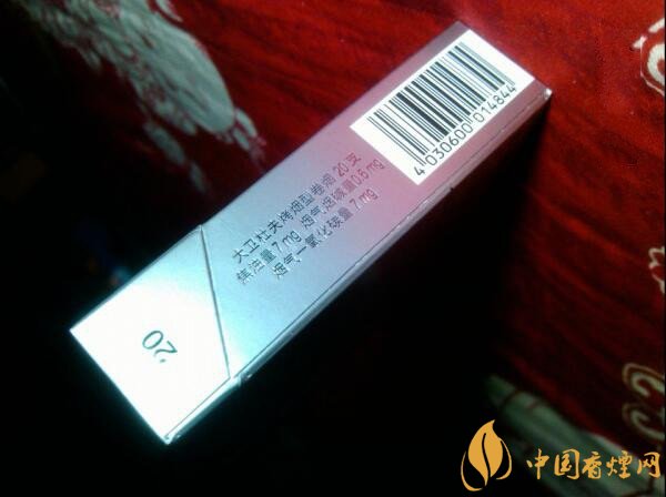 银大卫杜夫香烟价格表图 炫银大卫杜夫香烟多少钱一包(15元)