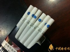 香港pall mall香烟价格表图 港版蓝色pall mall(爆珠)香烟价格25元/包
