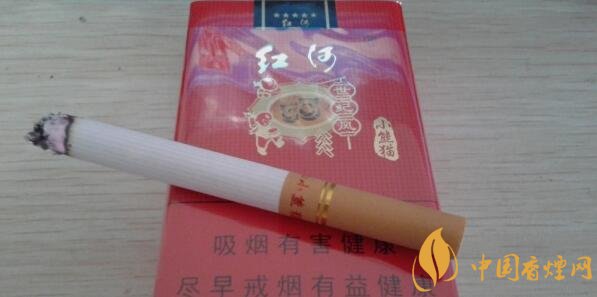 红河小熊猫多少钱一包 红河小熊猫香烟价格大全(2款)
