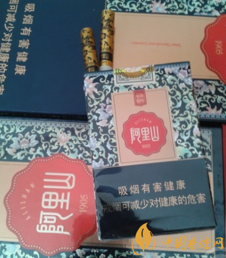 木盒阿里山景泰蓝多少钱一包木盒阿里山景泰蓝系列香烟价格及图片