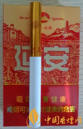 延安红韵香烟价格及图片 爆珠香烟中不可复制的红色经典