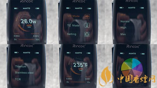 RINCOE MANTO TC228大烟雾电子烟评测：体验极速点火
