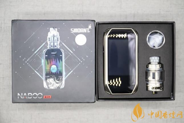  克莱鹏电子烟Smoant NaBoo套装评测——随音舞动黑科技