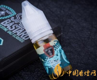 摩托车尼古丁盐烟油:致经典SALTY BASTARD三种口味测评