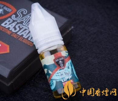 摩托车尼古丁盐烟油:致经典SALTY BASTARD三种口味测评