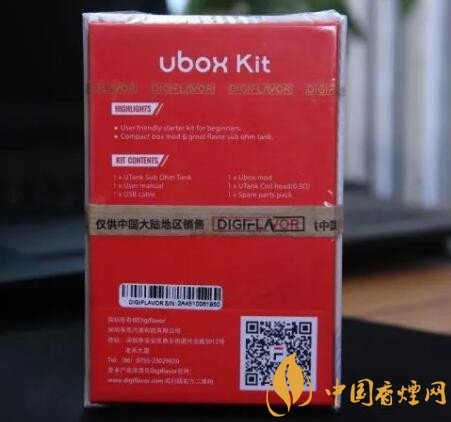 DIGIFLAVOR Ubox kit电子烟评测：性能强劲操作简单