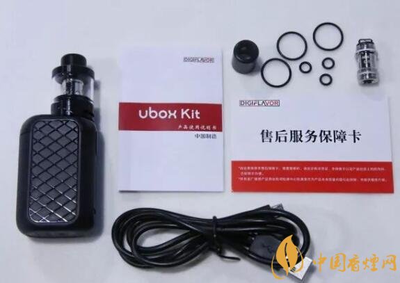 DIGIFLAVOR Ubox kit电子烟评测：性能强劲操作简单