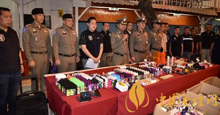 泰国景点|泰国警方破获多起非法贩卖电子烟案件 电子烟市场管制形势严峻