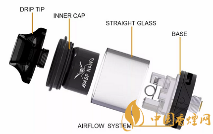 WASP NANO RTA雾化器评测 一款以便利为出发点的产品