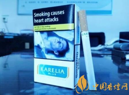 免税版欧盟硬蓝卡瑞利亚香烟口感分析