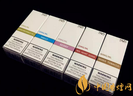 SVS系列尼古丁盐烟油评测 英文包装略有不足