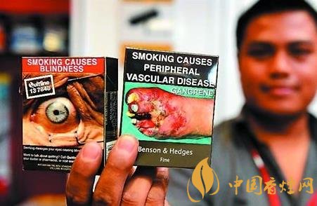 外国香烟包装恐怖图片