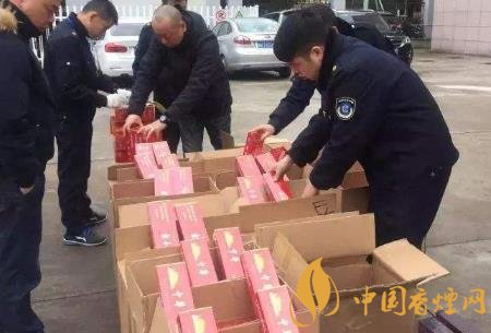 浙江乐清市局跨省作战查获案值46万元假烟运销案