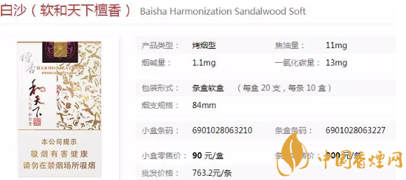 比较好抽的和天下香烟推荐 和天下香烟价格及口感介绍