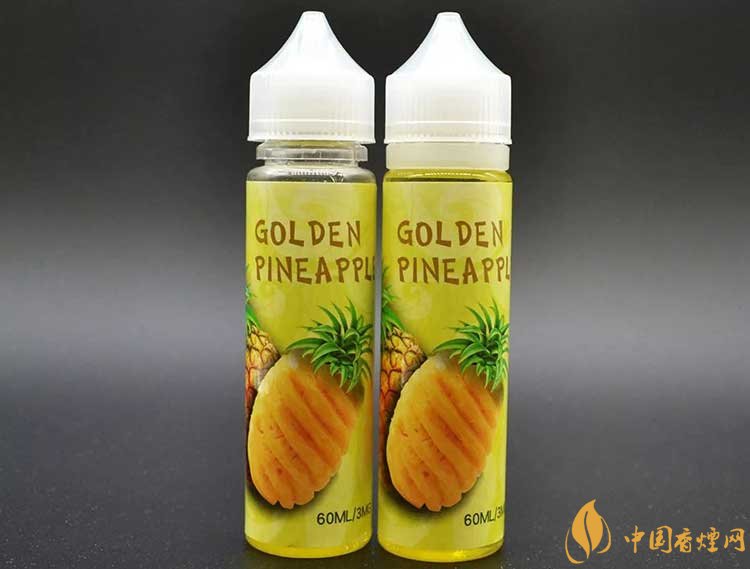 Golden Pineapple 黄金菠萝烟油包装及口感介绍