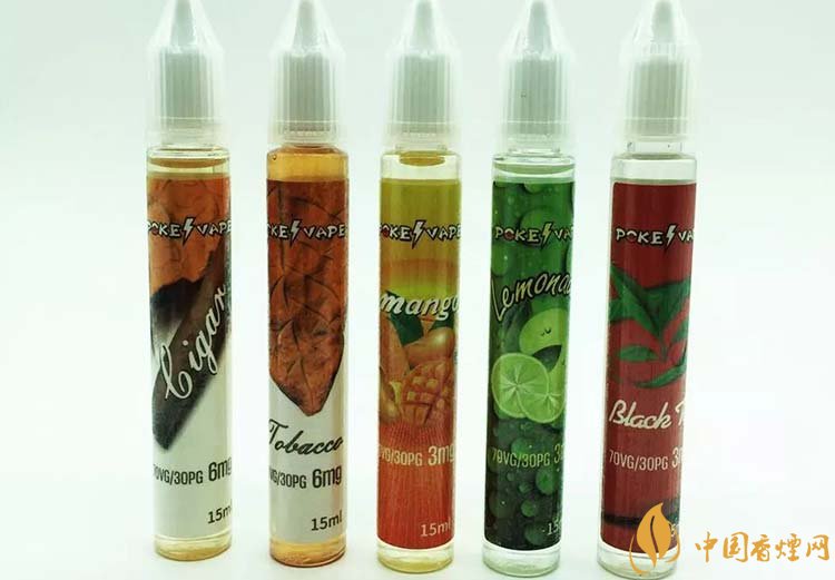 pokevape口袋精灵烟油5种口味测评